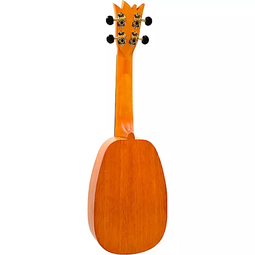 Mahalo Pineapple Laser Engraved Soprano Ukulele