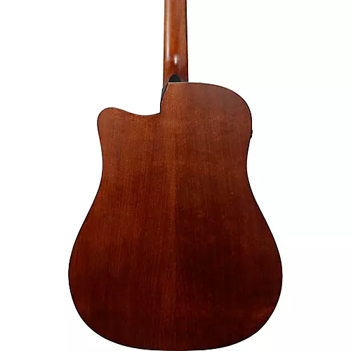 Ibanez AAD190CE Advanced Cutaway All-Okoume Dreadnought Acoustic-Electric Guitar Weathered Black