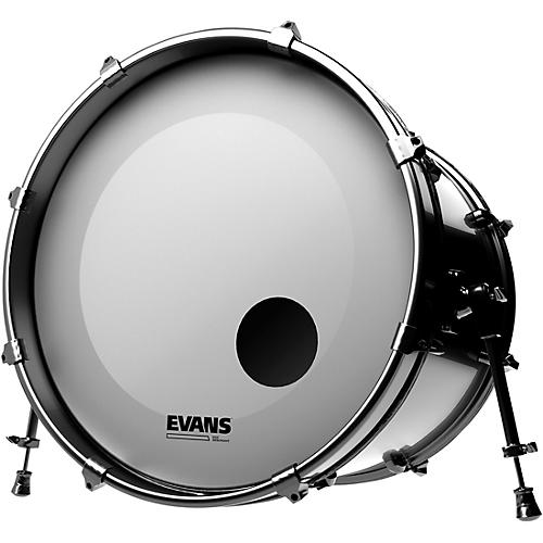 EVANS EQ3 Coated White Resonant Bass Drum Head 20 in.