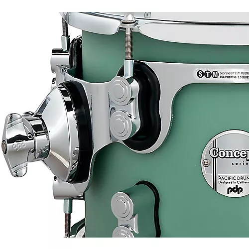 PDP by DW Concept Maple 3-Piece Rock Shell Pack With Chrome Hardware Twisted Ivory
