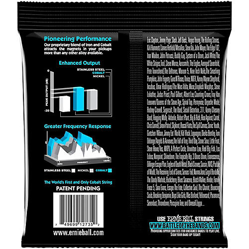 Ernie Ball 2735 Cobalt Extra Slinky Electric Bass Strings