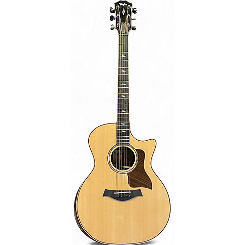 Used Taylor 814CE V-Class Natural Acoustic Guitar Natural