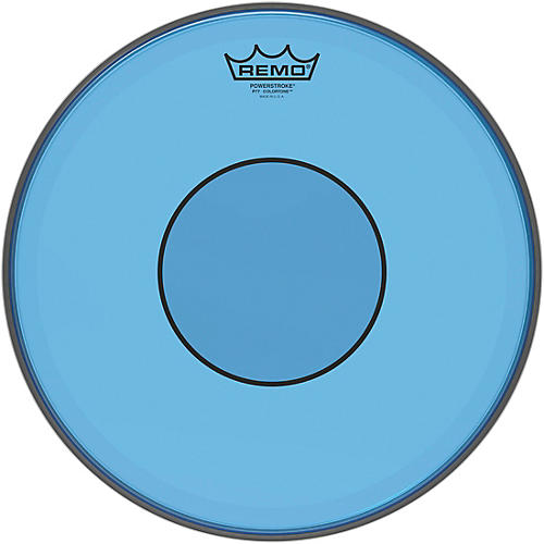 Remo Powerstroke 77 Colortone Blue Drum Head 14 in.