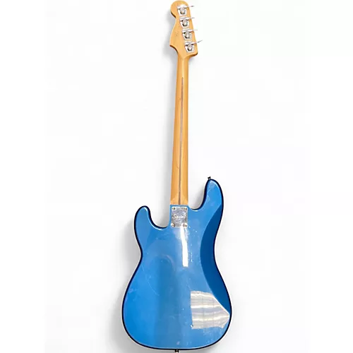 Used Squier Affinity Precision Bass Blue Electric Bass Guitar Blue