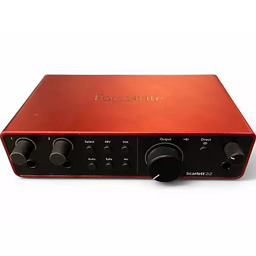 Used Focusrite Scarlett 2i2 Audio Interface