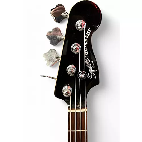Used Squier Andi Meurer Signature Precision Bass White Electric Bass Guitar White