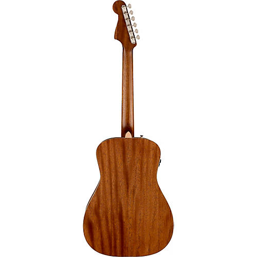 Fender California Malibu Special All-Mahogany Acoustic-Electric Guitar Natural