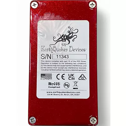 Used EarthQuaker Devices SPECIAL CRANKER Effect Pedal