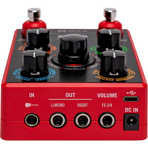 Line 6 POD Express Guitar Effects Pedal Red