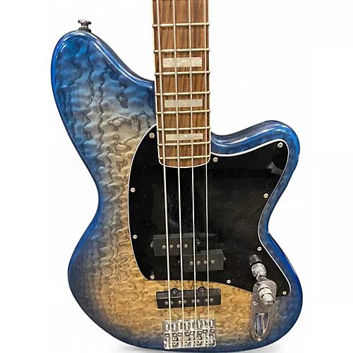Used Ibanez tmb400ta cosmic blue burst Electric Bass Guitar cosmic blue burst