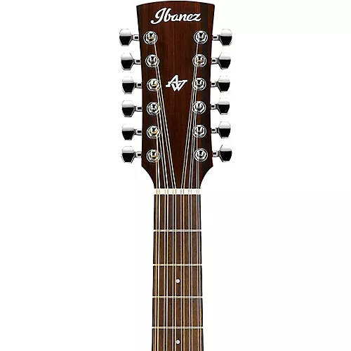 Ibanez AW5412CE-OPN 12-String Acoustic-Electric Guitar Satin Natural