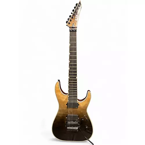 Used ESP LTD MH1007 Black Fade Solid Body Electric Guitar Black Fade
