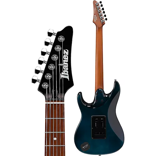 Ibanez AZ24P1QM Premium Electric Guitar Deep Ocean Blonde