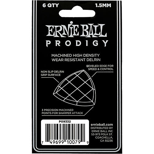 Ernie Ball Large Shield Prodigy Picks, 6-Pack 2.0 mm 6 Pack