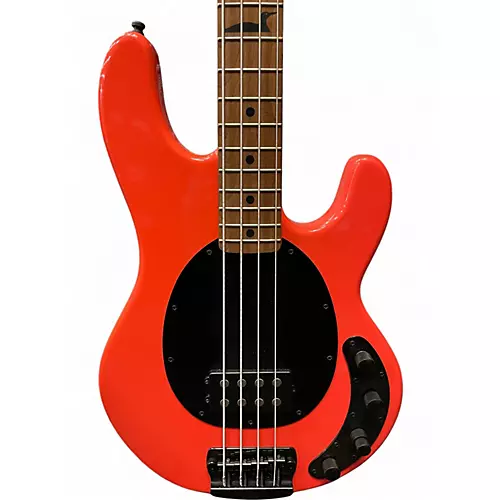 Used Sterling by Music Man RAY 34 Orange Electric Bass Guitar Orange