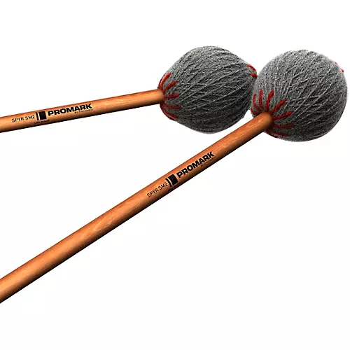 Promark SPYR Marimba Mallets Medium Grey Yarn