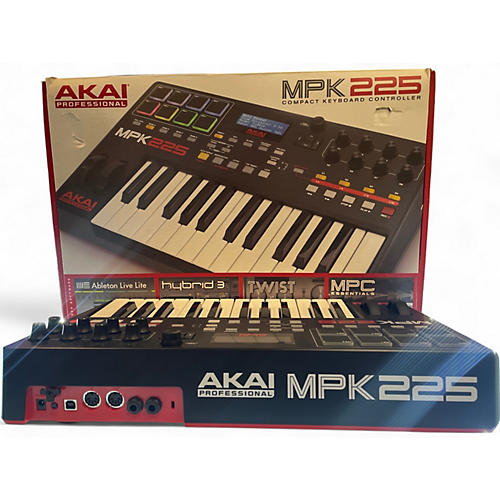 Used Akai Professional MPK225 25-Key MIDI Controller