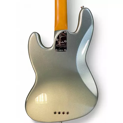 Used Fender American Professional II Jazz Bass mystic Surf Green sparkle Electric Bass Guitar mystic Surf Green sparkle