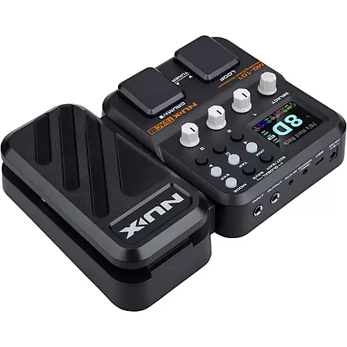 NUX MG-101 Multi-Effects and Amp Modeler Effects Pedal Black
