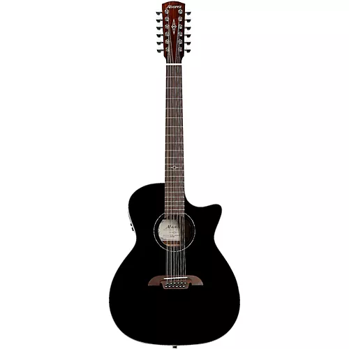 Alvarez AG70CE 12-String Grand Auditorium Acoustic-Electric Guitar Black