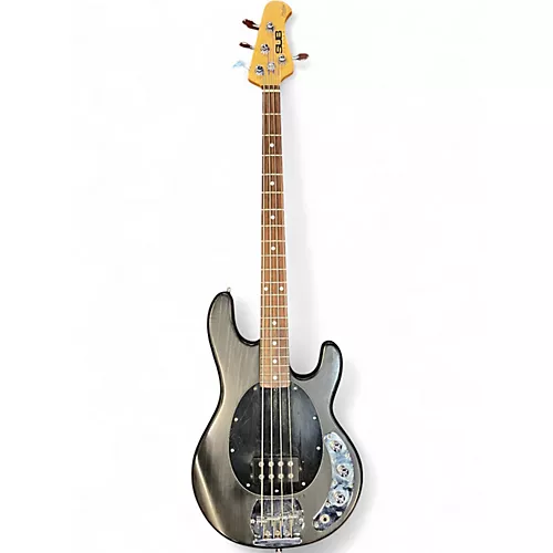 Used Sterling by Music Man Sub 4 Black Electric Bass Guitar Black