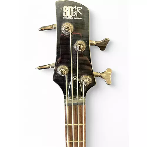 Used Ibanez SRX500 Black Electric Bass Guitar Black