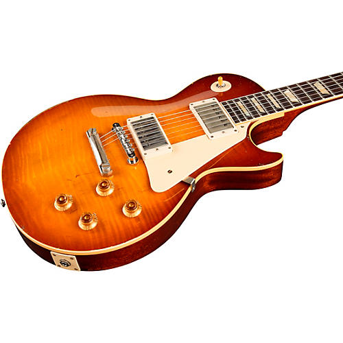 Gibson Custom Murphy Lab 1959 Les Paul Standard Reissue Heavy Aged Electric Guitar Green Lemon Fade