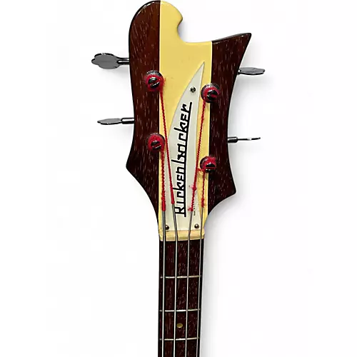 Vintage 1997 Rickenbacker 4001CS White Electric Bass Guitar White