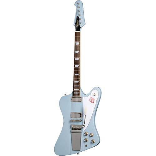 Epiphone 1963 Firebird V Maestro Vibrola Electric Guitar Ember Red