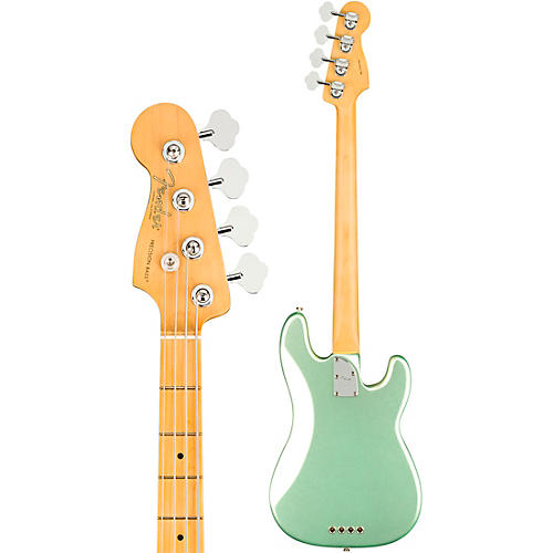 Fender American Professional II Precision Bass Maple Fingerboard Left-Handed Mystic Surf Green