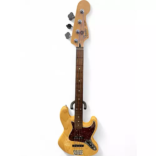 Used Fender FSR Deluxe Jazz Bass Natural Electric Bass Guitar Natural
