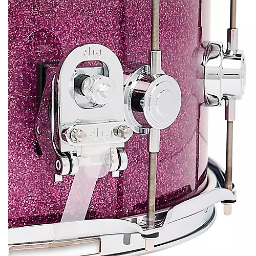 DW Collector's SSC Maple Finish Ply Snare Drum 14 x 6.5 in. White Glass Contrail Finish Ply