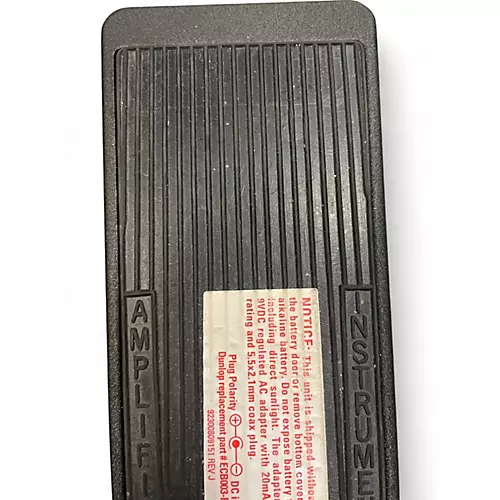 Used Dunlop Original Cry Baby Wah Effect Pedal