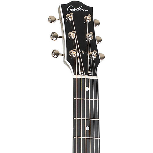 Godin Rialto JR Satina Gray HG Q-Discrete Acoustic-Electric Guitar Satina Gray
