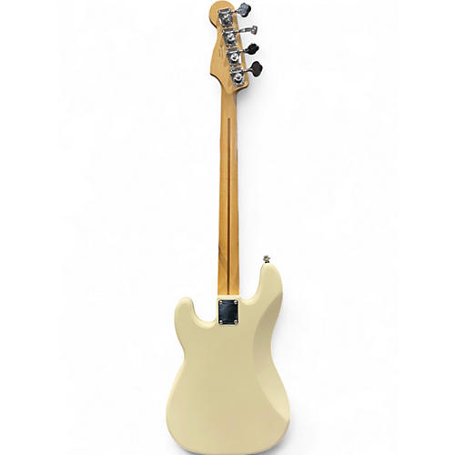 Used Fender Standard Precision Bass Olympic White Electric Bass Guitar Olympic White