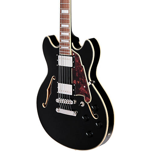 D'Angelico Premier Mini DC Semi-Hollow Electric Guitar Surf Green