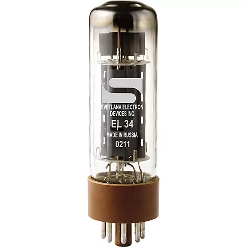 Svetlana EL34 Matched Power Tubes Hard/Blue Duet
