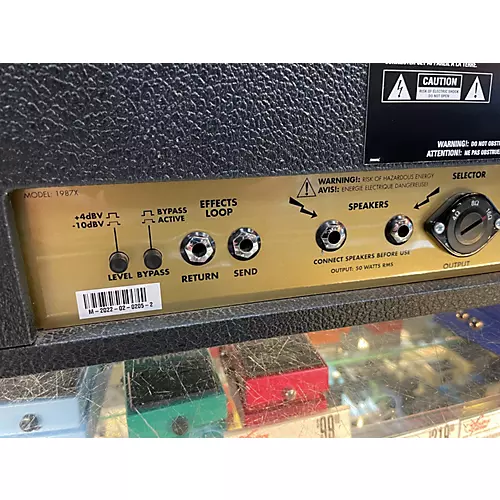 Used Marshall 1987XL 50W Plexi Tube Guitar Amp Head