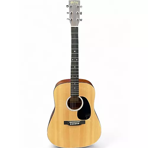 Used Martin D10E Natural Acoustic Electric Guitar Natural