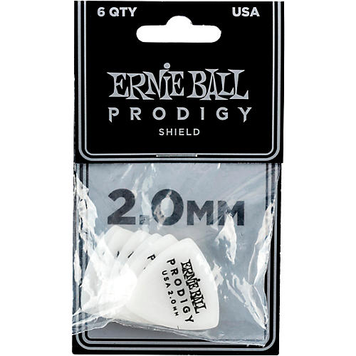 Ernie Ball Shield Prodigy Picks 6-pack 2.0 mm 6 Pack