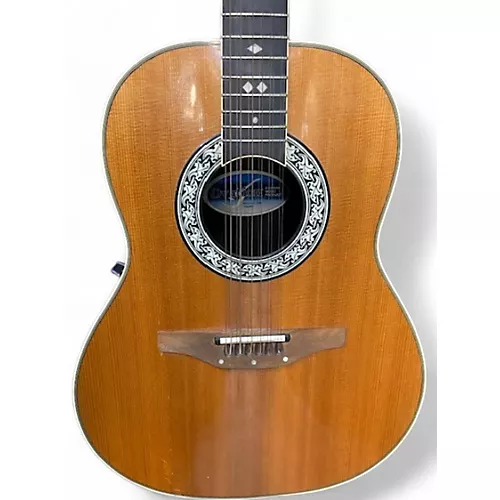 Used Ovation 1756 Legend Natural 12 String Acoustic Electric Guitar Natural