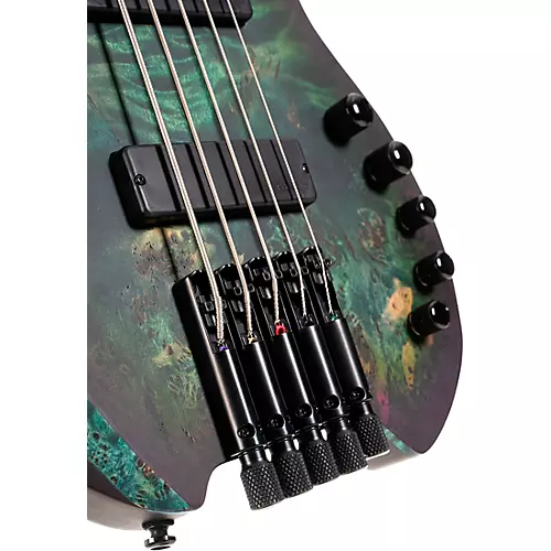 Cort Space 5 Headless 5-String Electric Bass Guitar Star Dust Green