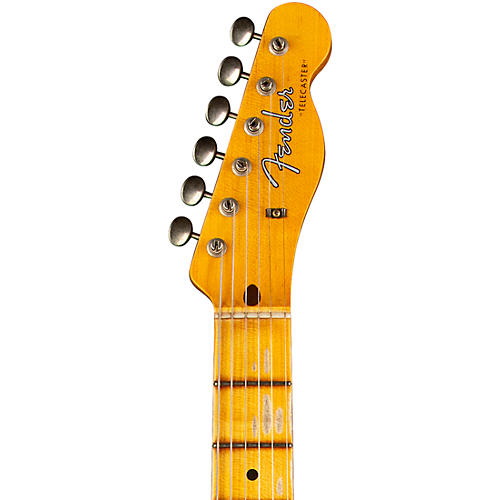 Fender Custom Shop '58 Telecaster Journeyman Relic Electric Guitar Aged HLE Gold