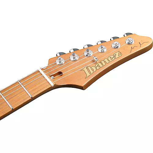 Ibanez MM1 Martin Miller Signature Electric Guitar Transparent Aqua Blue