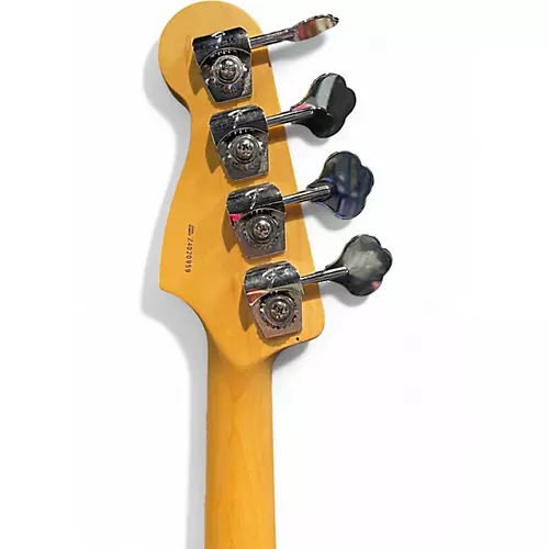 Used 2004 Fender American Standard Precision Bass 3 Tone Sunburst Electric Bass Guitar 3 Tone Sunburst