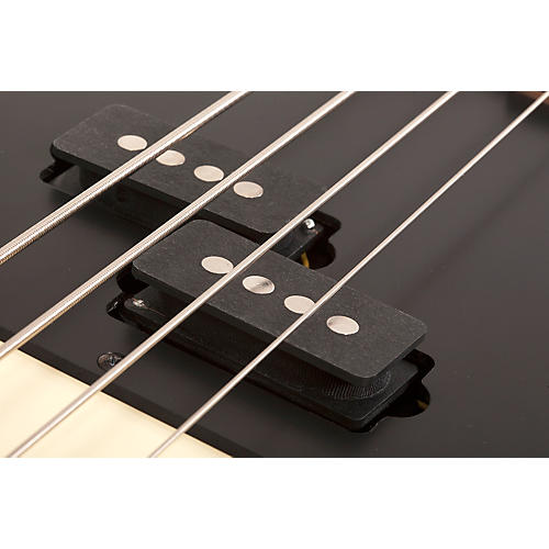 Schecter Guitar Research P-4 4-String Electric Bass Guitar 3-Tone Burst Black Pickguard