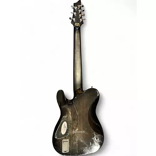 Used Schecter Guitar Research Hellraiser Hybrid PT Trans Black Burst Solid Body Electric Guitar Trans Black Burst