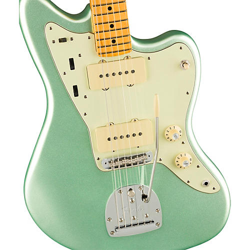 Fender American Professional II Jazzmaster Maple Fingerboard Electric Guitar Mystic Surf Green