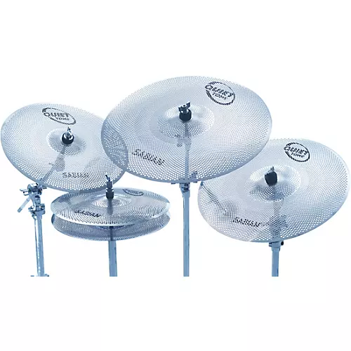 SABIAN QTPC504 Quiet Tone Practice Cymbal Set, 14