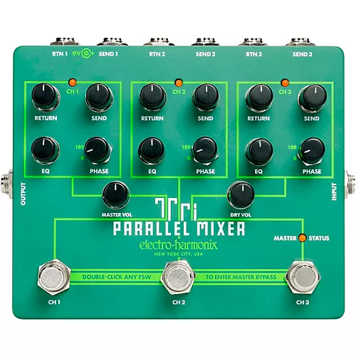 Electro-Harmonix Tri Parallel Mixer Pedal